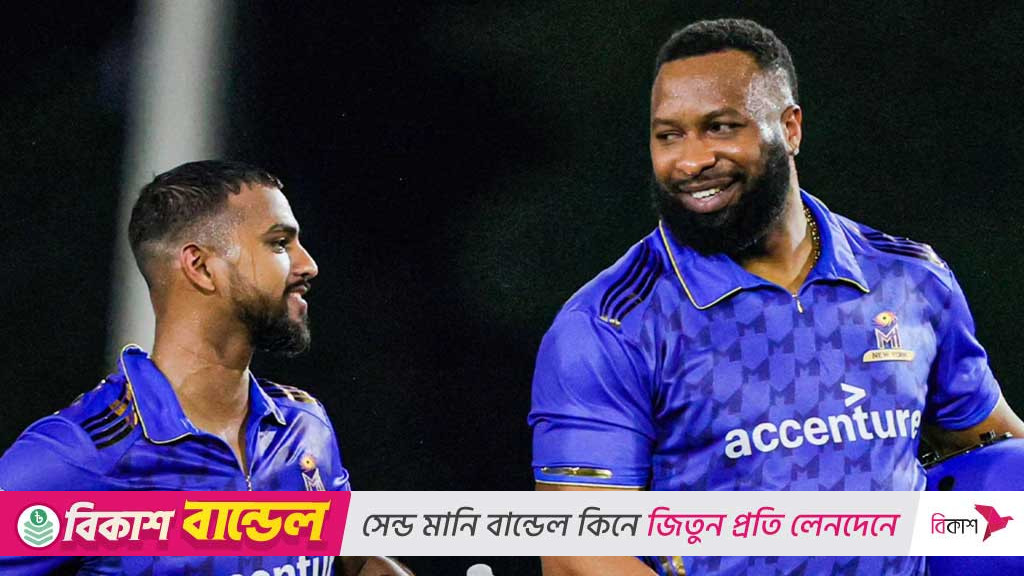 সাকিবদের দলের ‘ওয়াইল্ডকার্ড’ পুরান-পোলার্ড