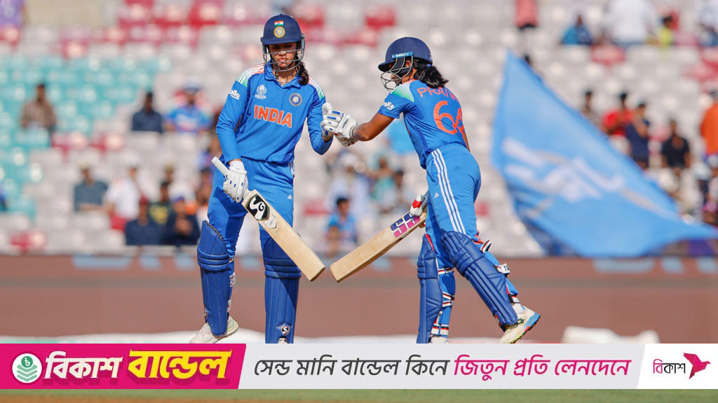 মান্ধানা ও রাওয়ালের সেঞ্চুরি আর ২১২ রানের জুটিতে যত রেকর্ড
