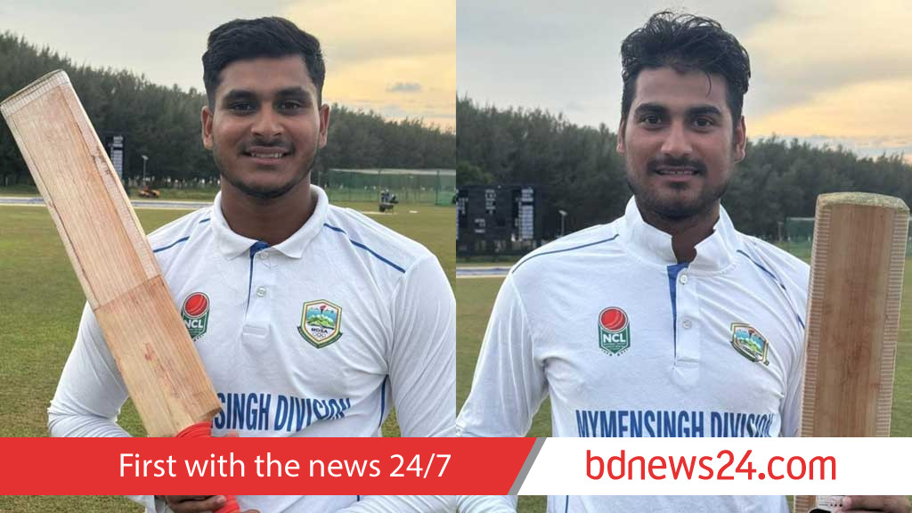 সাদিকুর, মাহফিজুল, নাঈম শেখের সেঞ্চুরির দিনে অপেক্ষায় মুমিনুল