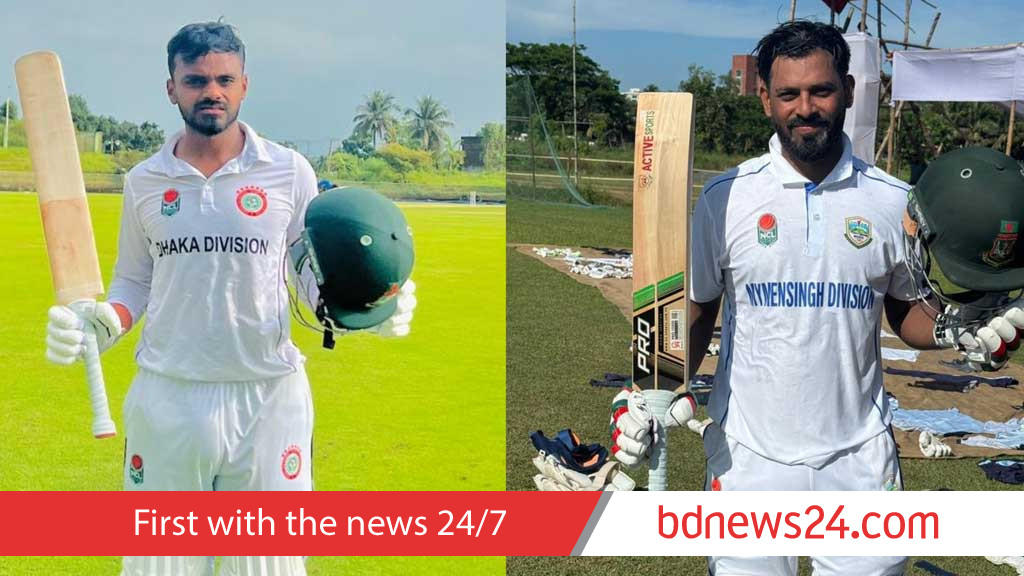 সেঞ্চুরিতে মাহিদুলের বার্তা, ময়মনসিংহের মজিদের ‘প্রথম’