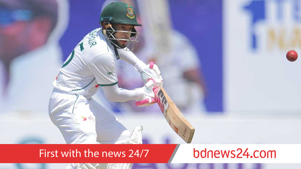 সেঞ্চুরির কাছাকাছি মুশফিক, তিন দিনে জয় শান্তদের